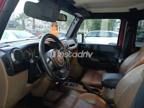 Jeep Wrangler 2015 Burgundy Automatic Used for Sale in Giza - 5