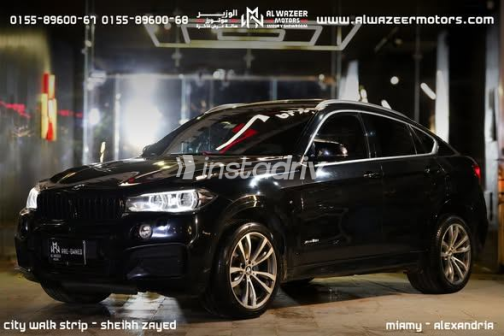 بي ام دبليو X6 2016 أسود أوتوماتيك مستعملة للبيع في الجيزة - 7