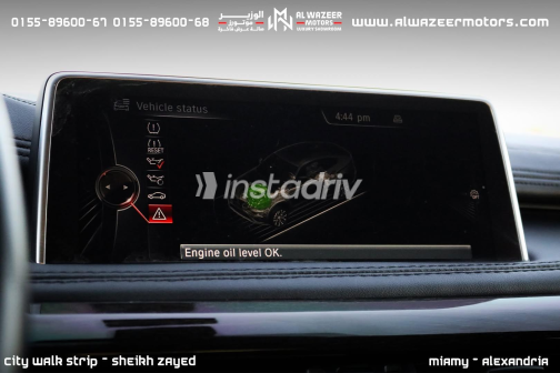 بي ام دبليو X6 2016 أسود أوتوماتيك مستعملة للبيع في الجيزة - 8