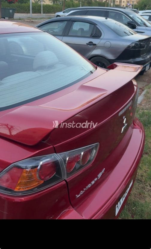 Mitsubishi Lancer 2017 Red Automatic Used for Sale in Giza - 3