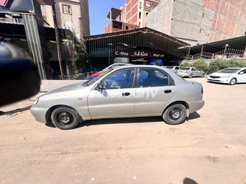 Daewoo Lanos 1999 Gray Automatic Used for Sale in Mansoura - 2