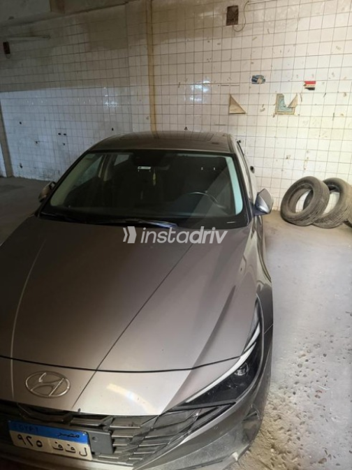 هيونداي إلنترا سى ان 7 2021 رمادي أوتوماتيك مستعملة للبيع في مصر الجديدة - 1