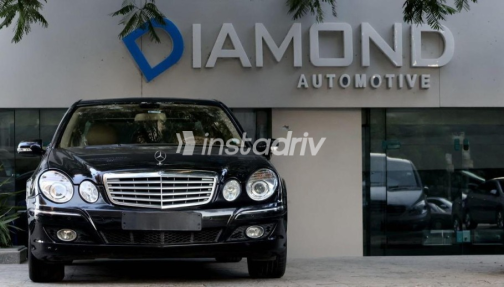 Mercedes E 280 2007 Black Automatic Used for Sale in Heliopolis - 1