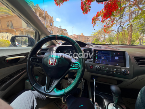 Honda Civic 2009 Black Automatic Used for Sale in Cairo - 2