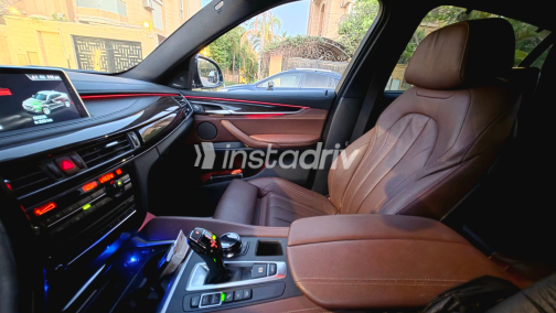 BMW X6 2019 Gray Automatic Used for Sale in Giza - 5