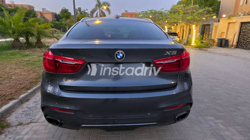 BMW X6 2019 Gray Automatic Used for Sale in Giza - 6
