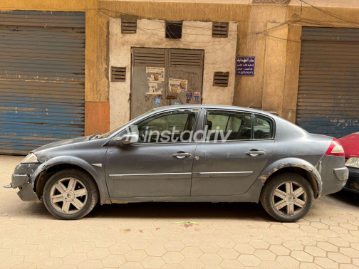 رينو ميجان 2007 رمادي يدوي مستعملة للبيع في الجيزة - 3