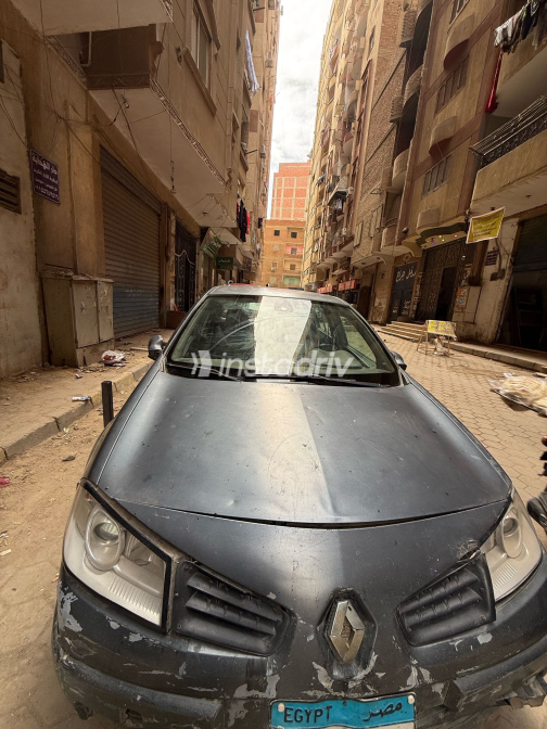 رينو ميجان 2007 رمادي يدوي مستعملة للبيع في الجيزة - 4