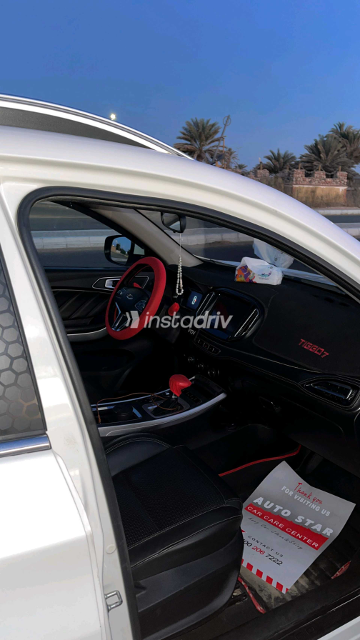 شيرى تيجو 7 2020 أبيض أوتوماتيك مستعملة للبيع في طور سيناء - 2