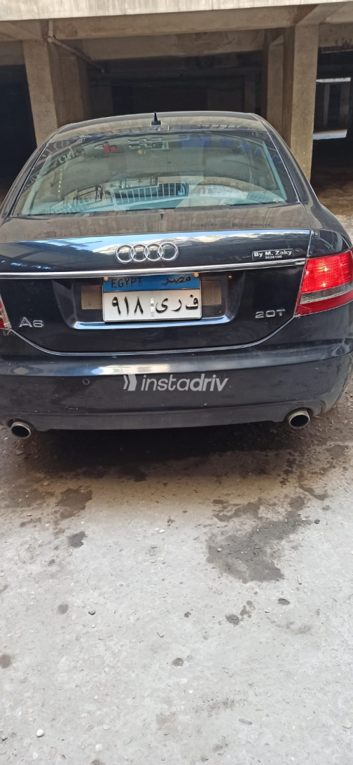 اودي A6 2008 أسود أوتوماتيك مستعملة للبيع في الهرم - 2