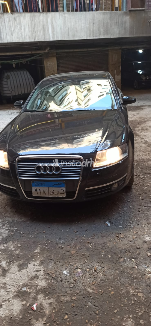 اودي A6 2008 أسود أوتوماتيك مستعملة للبيع في الهرم - 6