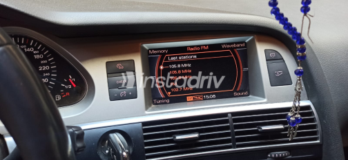 اودي A6 2008 أسود أوتوماتيك مستعملة للبيع في الهرم - 7