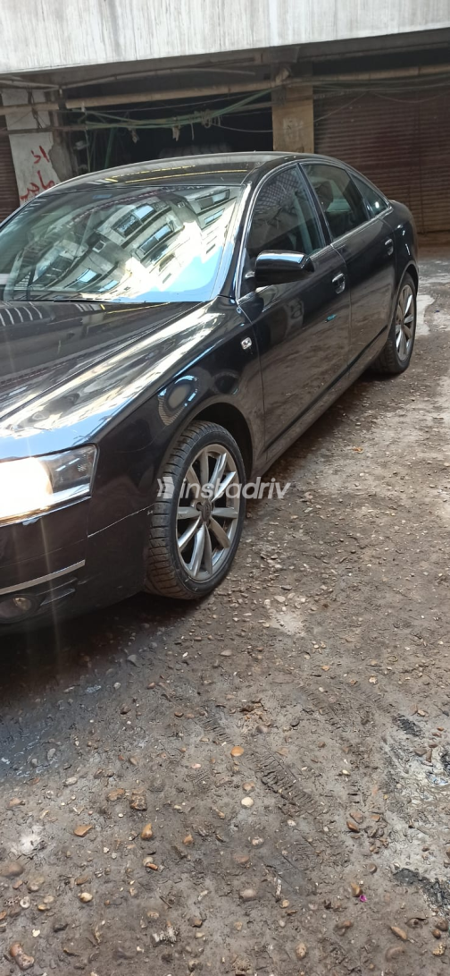 اودي A6 2008 أسود أوتوماتيك مستعملة للبيع في الهرم - 9
