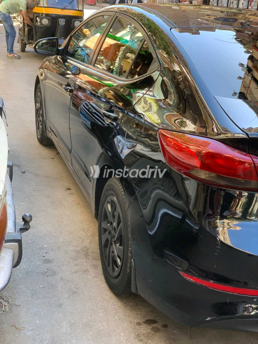 Hyundai Elantra AD 2018 Black Automatic Used for Sale in Alexandria - 5
