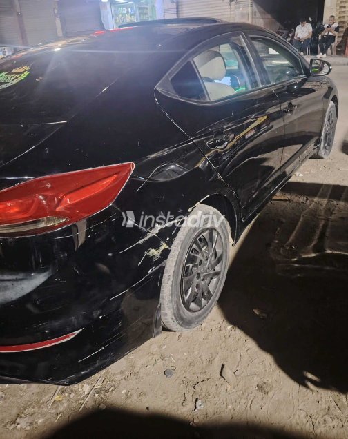 Hyundai Elantra AD 2018 Black Automatic Used for Sale in Alexandria - 10