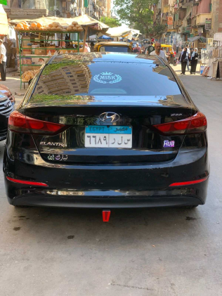 Hyundai Elantra AD 2018 Black Automatic Used for Sale in Alexandria