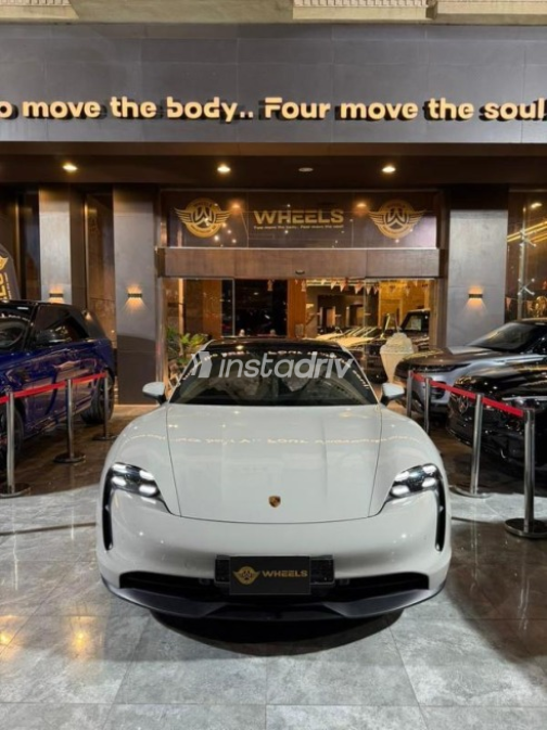 Porsche Taycan 2024 Gray Automatic Used for Sale in Cairo - 3