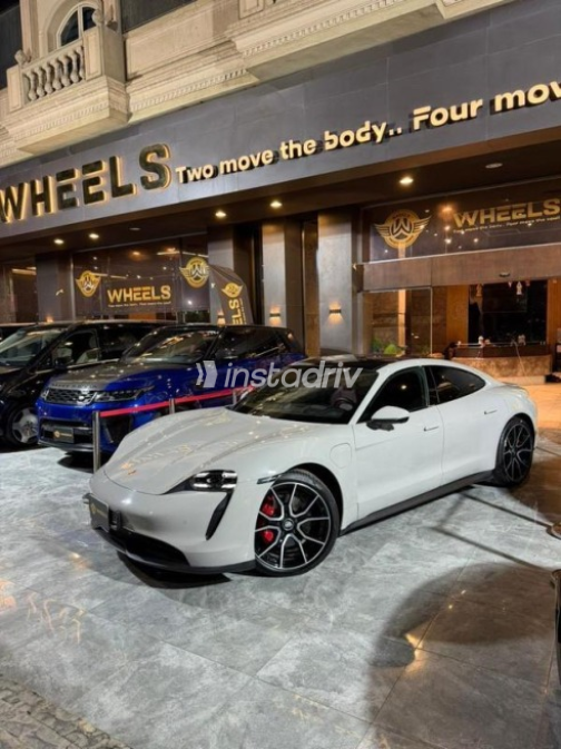 Porsche Taycan 2024 Gray Automatic Used for Sale in Cairo - 9