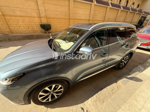 Chery Tiggo 7 pro 2022 Dark Gray CVT Used for Sale in Greater Cairo ( Cairo + Giza) - 3