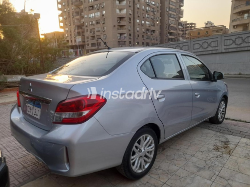 Mitsubishi Attrage 2023 Silver Automatic Used for Sale in Nasr city - 3