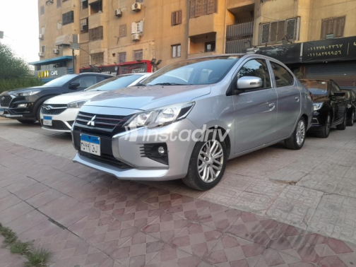 Mitsubishi Attrage 2023 Silver Automatic Used for Sale in Nasr city - 6