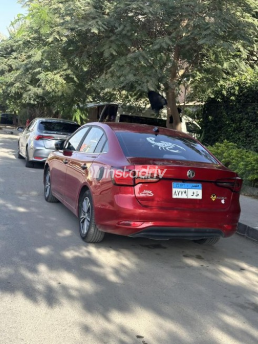 MG 5 2020 White Automatic Used for Sale in Greater Cairo ( Cairo + Giza) - 4