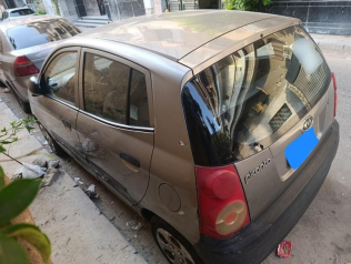 Kia Picanto 2008 Dark Gray Manual Used for Sale in Greater Cairo ( Cairo + Giza)