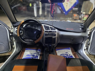 Daewoo Lanos 2 2001 White Automatic Used for Sale in Tanta