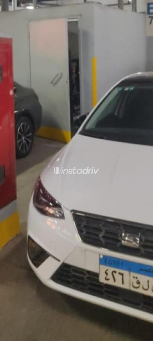 Seat Ibiza 2021 White Automatic Used for Sale in Cairo - 1