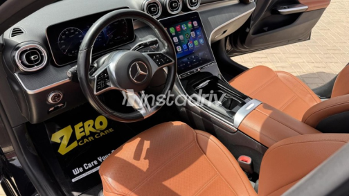 Mercedes C 180 2022 Black Automatic Used for Sale in Mohandessin - 8