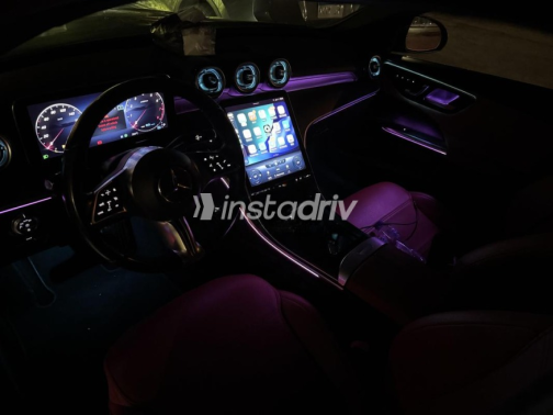 Mercedes C 180 2022 Black Automatic Used for Sale in Mohandessin - 9