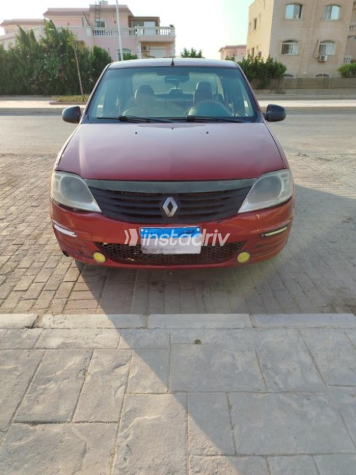 Renault Logan 2010 Red Manual Used for Sale in 6 October - 1