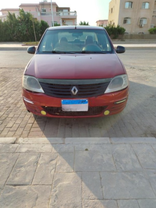 Renault Logan 2010 Red Manual Used for Sale in 6 October