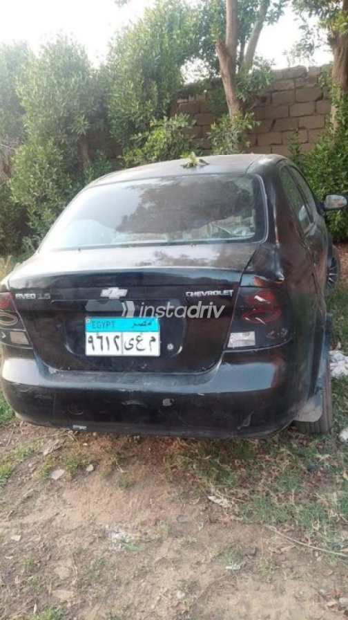 Chevrolet Aveo 2005 Orange Automatic Used for Sale in Sadat City - 3