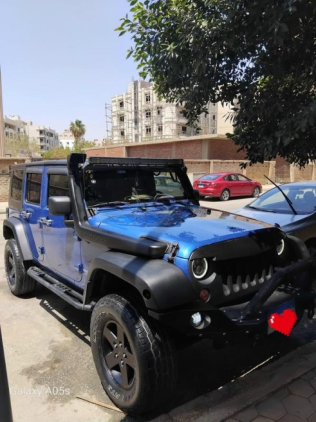 جيب رانجلر 2010 أزرق أوتوماتيك مستعملة للبيع في المعادى