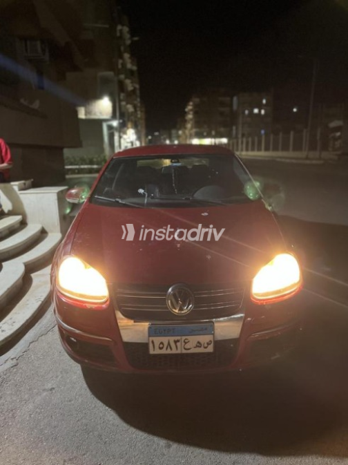 Volkswagen Jetta 2009 Red Automatic Used for Sale in Suez  - 2