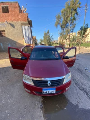 Renault Logan 2013 Red Manual Used for Sale in Cairo