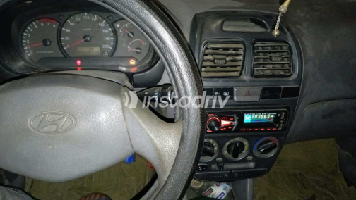 Hyundai Verna 2008 White Manual Used for Sale in Qalyubia - 2