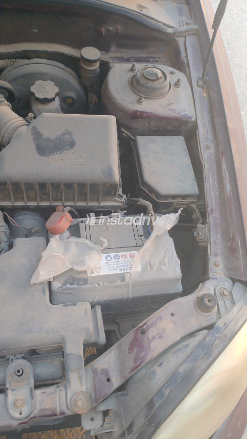 Hyundai Verna 2008 White Manual Used for Sale in Qalyubia - 4
