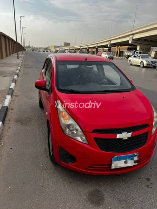 Chevrolet Spark 2012 Red Manual Used for Sale in Heliopolis - 1