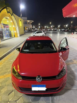 Volkswagen Golf 2016 Red Automatic Used for Sale in Cairo