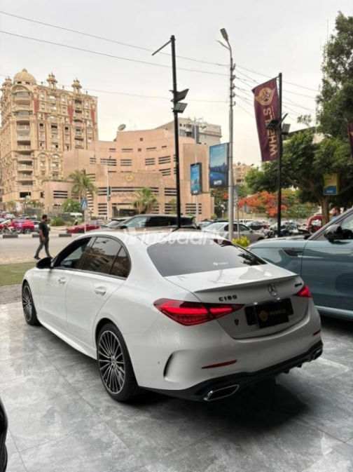 Mercedes C 180 2025 White Automatic Used for Sale in Cairo - 2