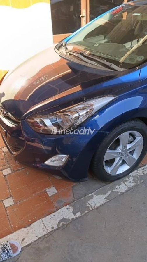 Hyundai Avante 2012 Blue Automatic Used for Sale in Gharbia - 2
