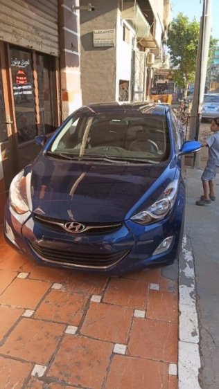 Hyundai Avante 2012 Blue Automatic Used for Sale in Gharbia