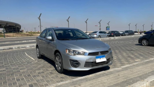 Mitsubishi Lancer 2018 Silver Automatic Used for Sale in Nasr city