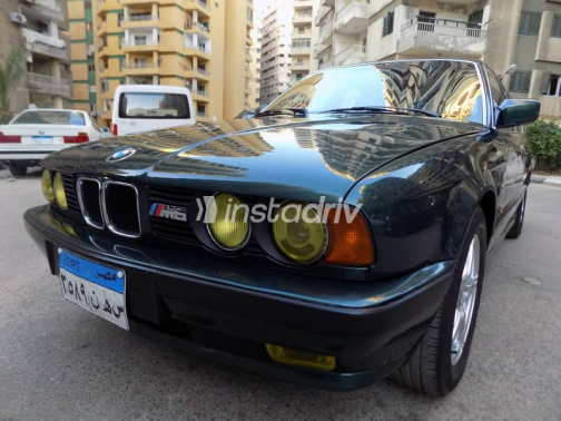 بي ام دبليو 520 1990 أخضر يدوي مستعملة للبيع في الإسكندرية - 4