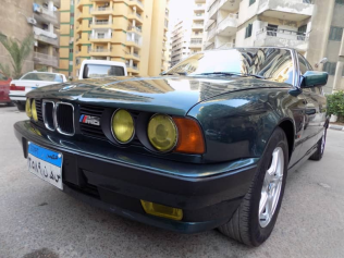 بي ام دبليو 520 1990 أخضر يدوي مستعملة للبيع في الإسكندرية