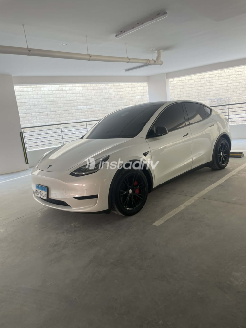 تسلا Model Y 2021 أبيض أوتوماتيك مستعملة للبيع في الإسكندرية - 5