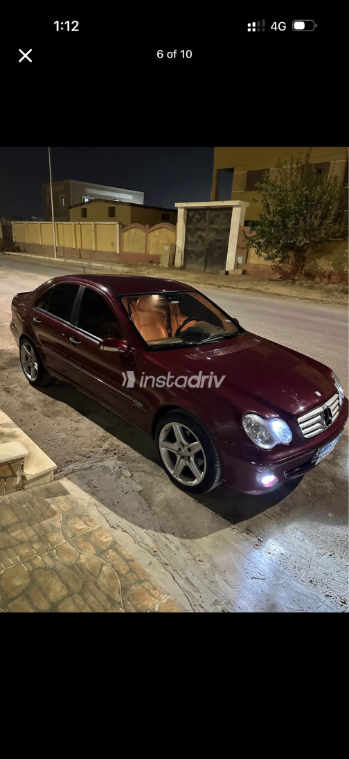 Mercedes C 180 2001 White Automatic Used for Sale in Cairo - 10