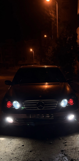 Mercedes C 180 2001 White Automatic Used for Sale in Cairo